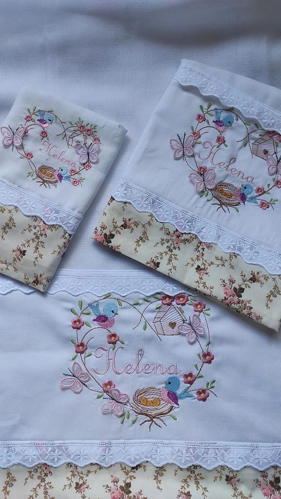 Kit Fralda 3D, Fralda Passeio, Boca e Ombro