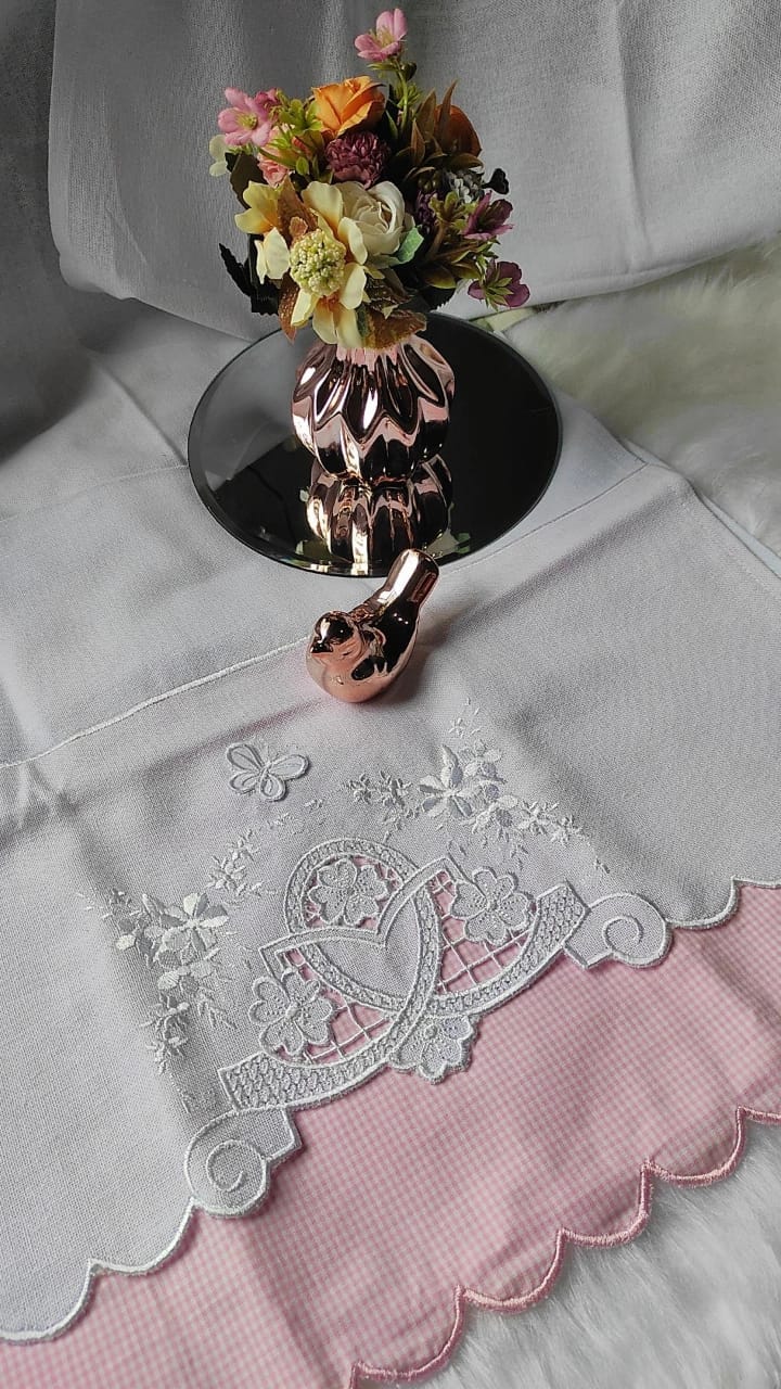 Guardanapo com Barrado de Tecido