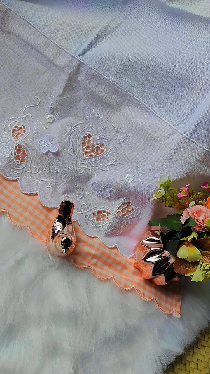 Guardanapo Rechilie com Barrado de Tecido